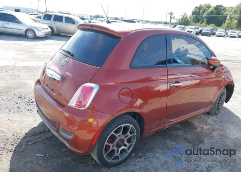 2015 Fiat 500 Sport z USA, uszkodzony, nr VIN 3C3CFFBR1FT625064